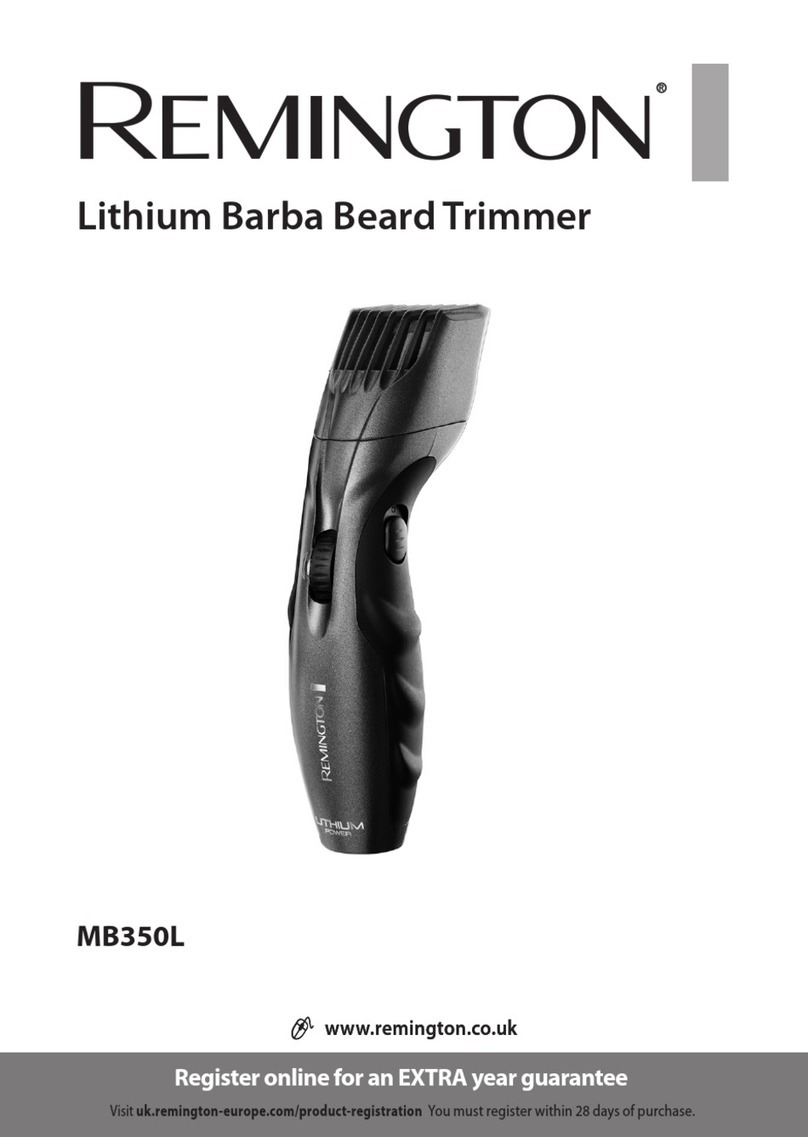 Remington MB350L User manual