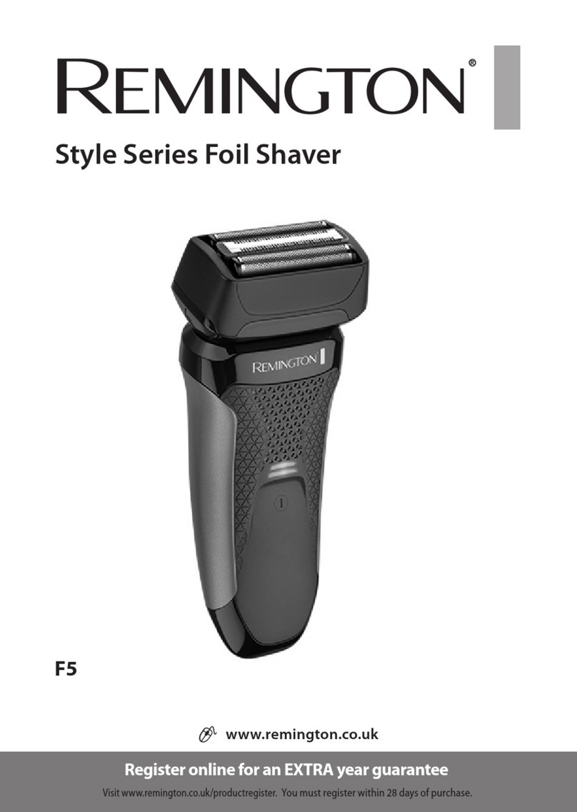 Remington Style Series User manual