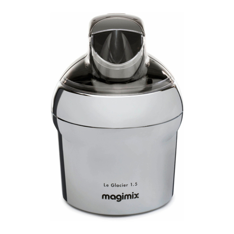 MAGIMIX Glacier 1.1 Instructions for use