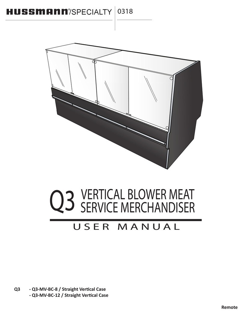 Hussmann Q3 User manual