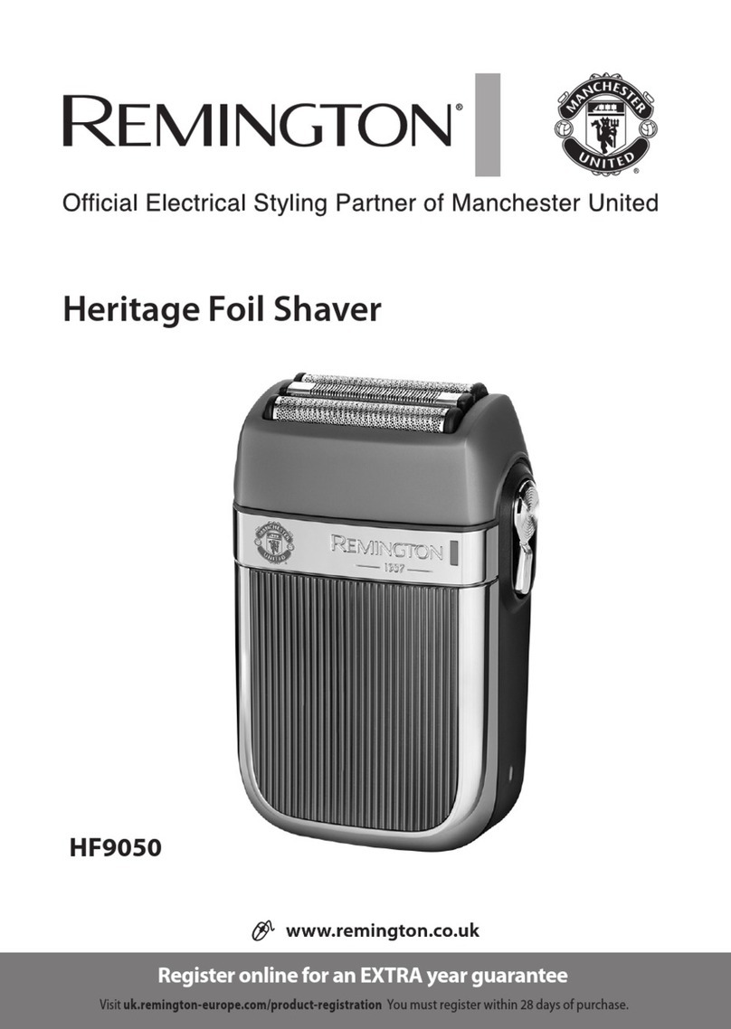 Remington HF9050 User manual