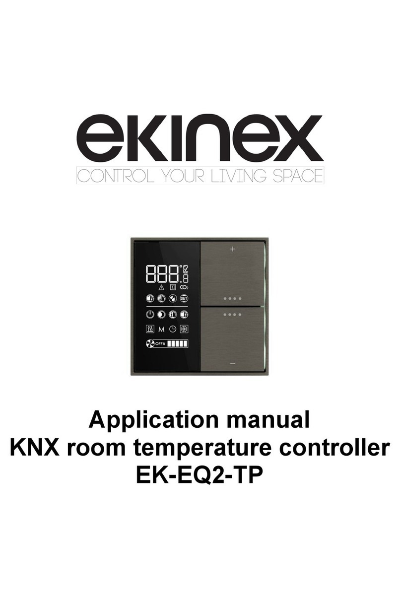 Ekinex EK-EQ2-TP- Series Applications manual