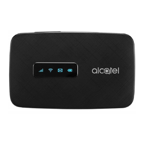 Alcatel LINKZONE MW41MP User manual