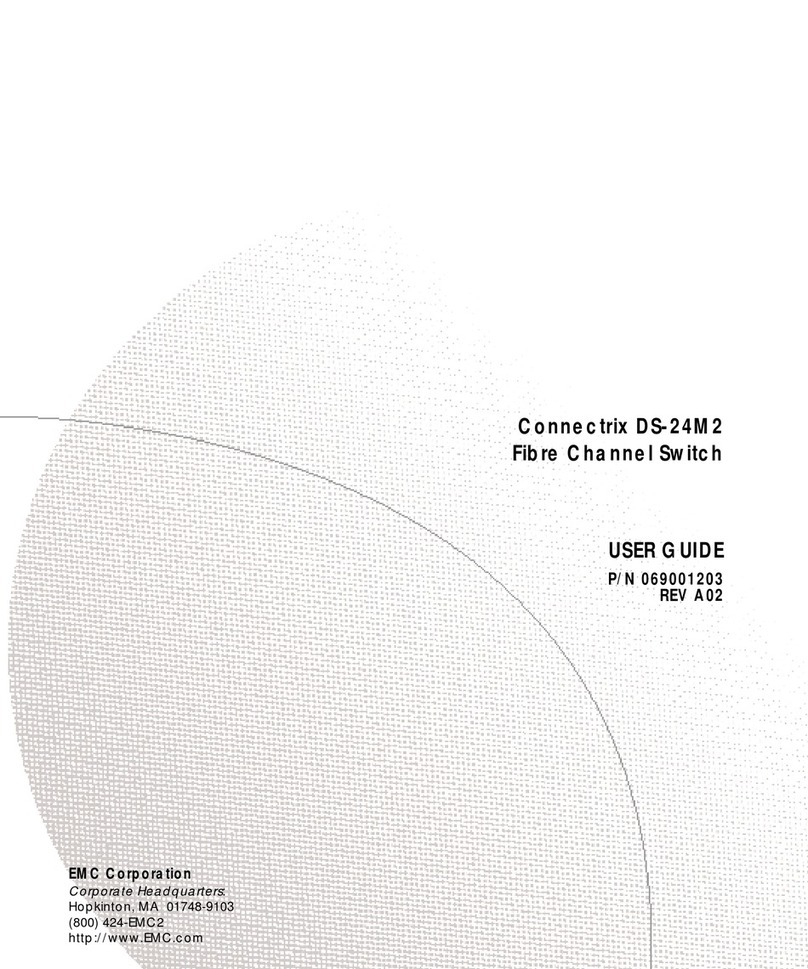 EMC Connectrix DS-24M2 User manual