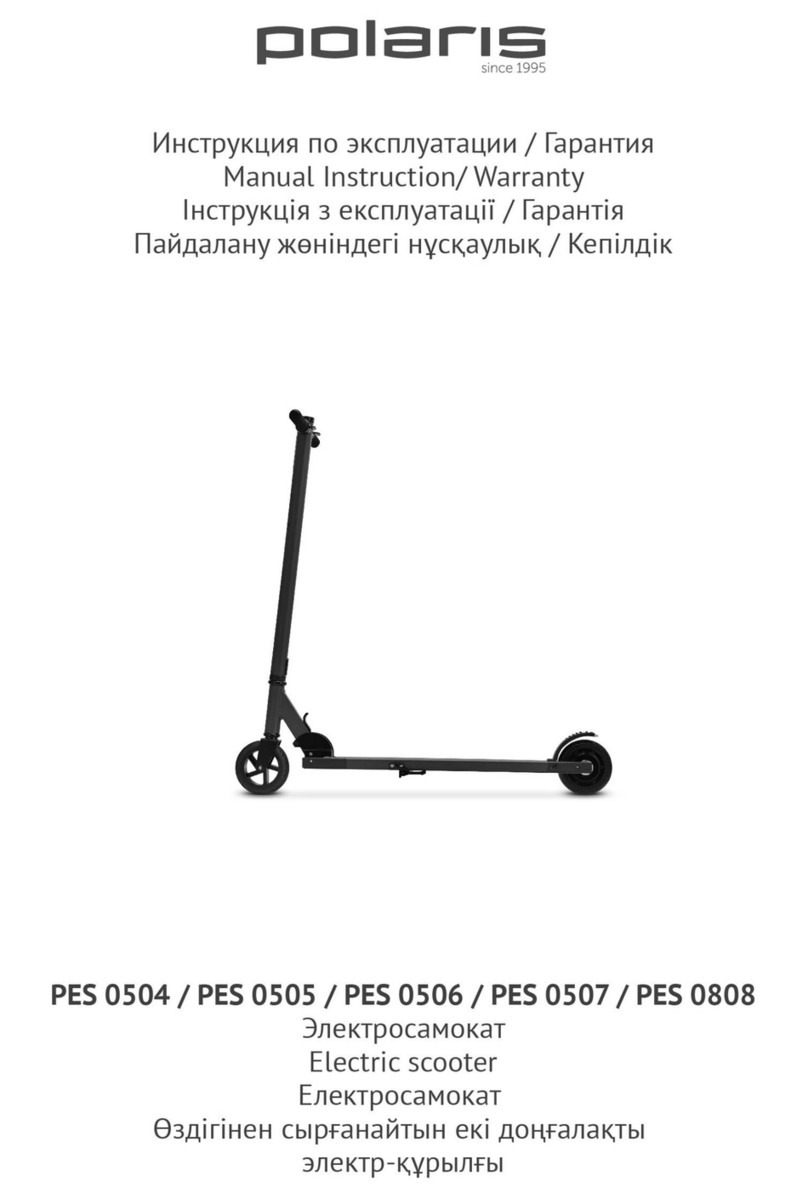 Polaris PES 0504 Manual instruction / Warranty