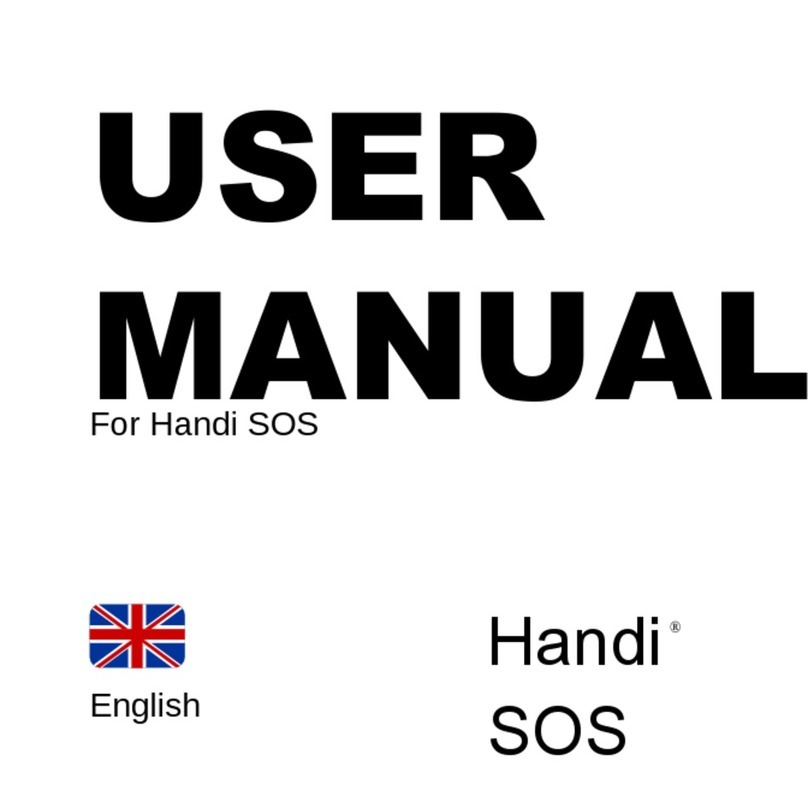 HANDI TECHNOLOGIES HANDI SOS user manual