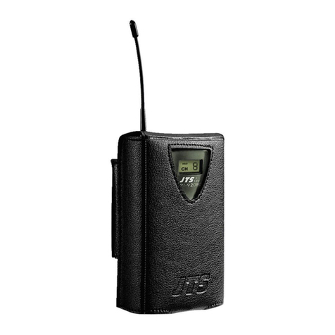 Monacor JTS PT-920BG/5 instruction manual