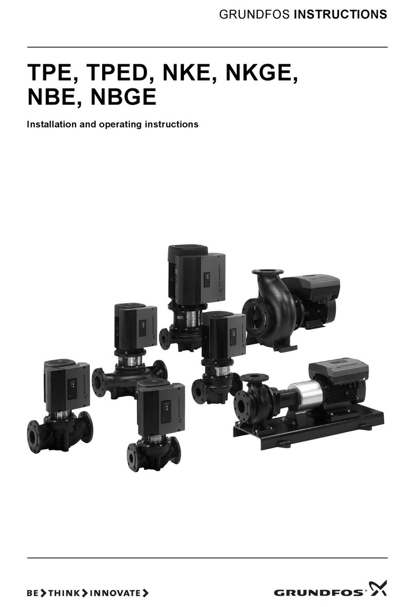 Grundfos TPE User manual