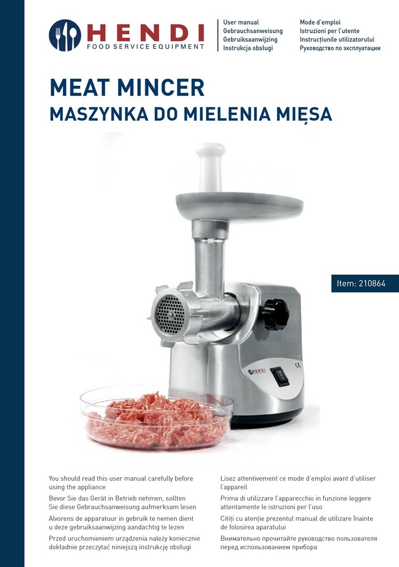 Hendi 210864 user manual