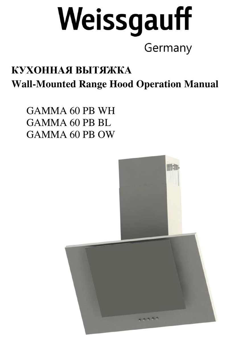 Weissgauff GAMMA 60 PB WH Operation manual