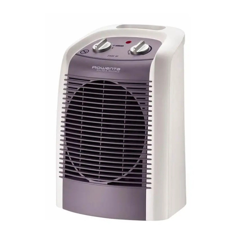 Rowenta BALNEA SILENCE SO6215 User manual