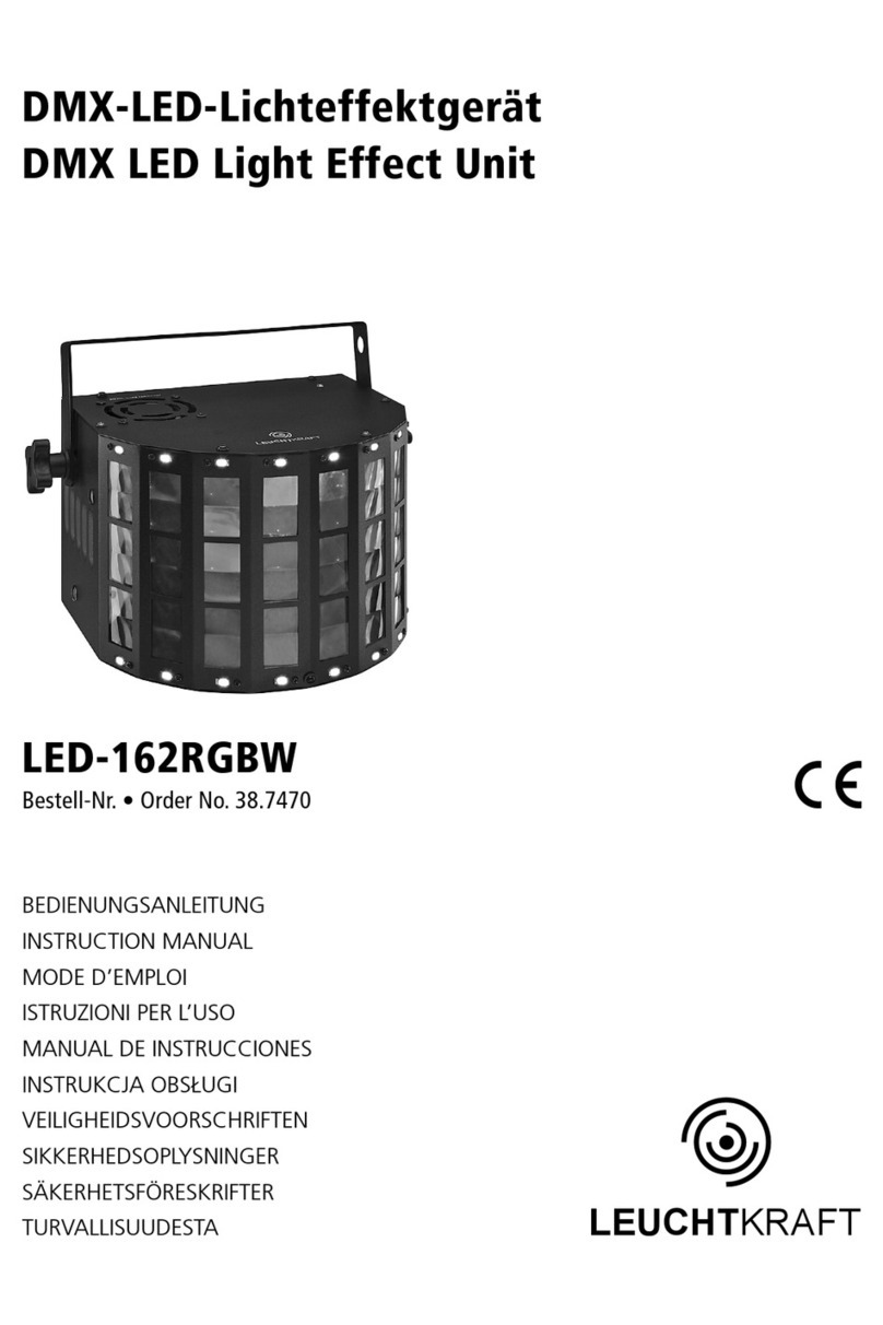 Leutchtkraft LED-162RGBW instruction manual