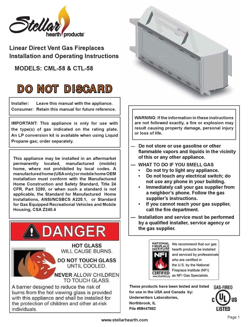 stellar labs CTL-58 Series User manual