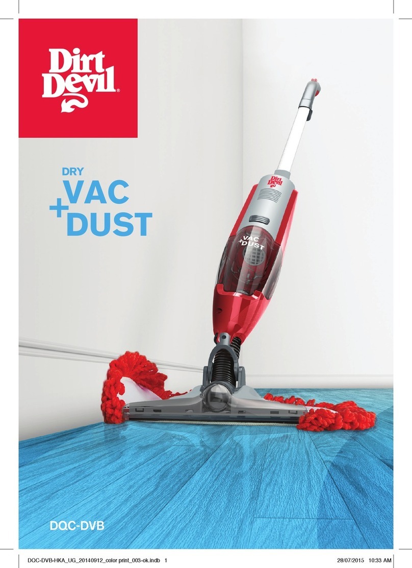 Dirt Devil DQC-DVB-HKA manual