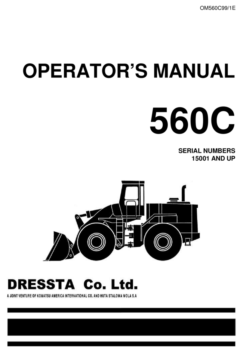 DRESSTA 560C Operator's manual