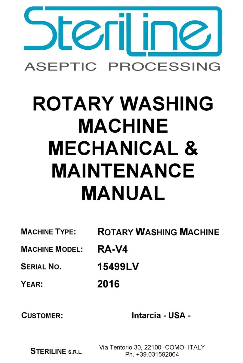 Steriline RA-V4 Maintenance manual