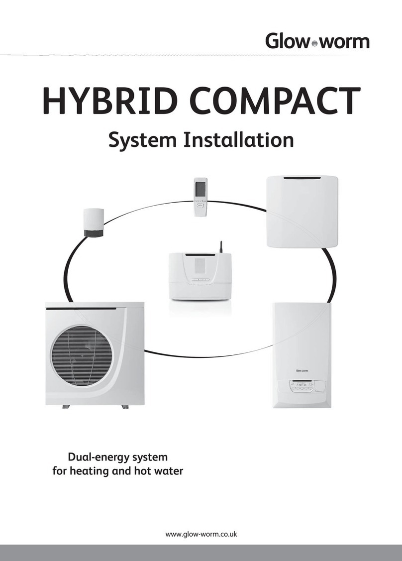 Glowworm HYBRID COMPACT System installation