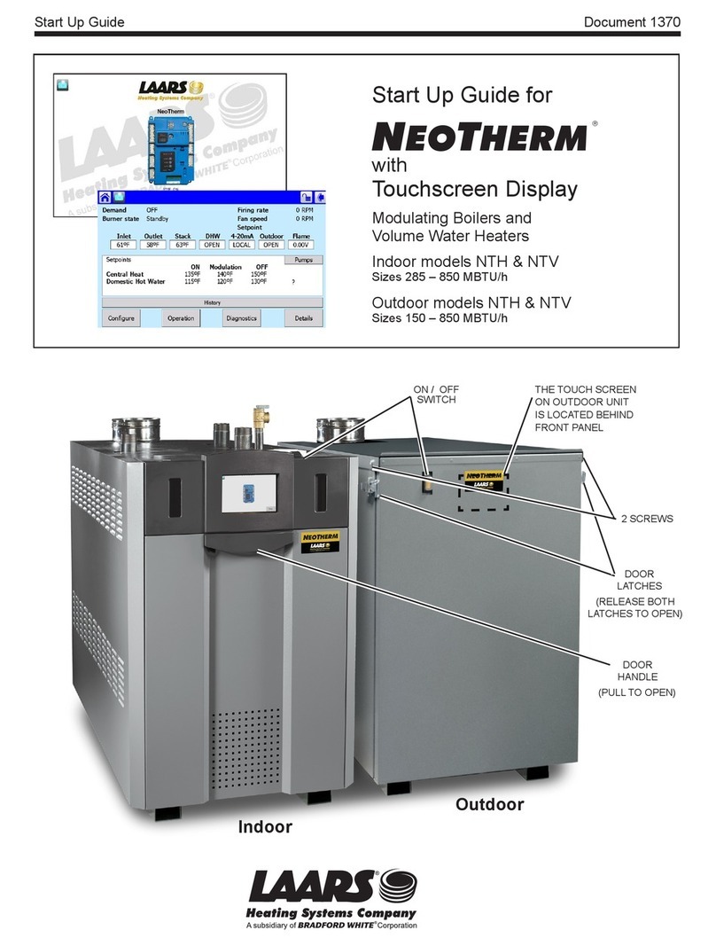 Laars NEOTHERM NTH Series manual