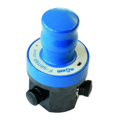 Rohm F-SENSO CHUCK Programming manual