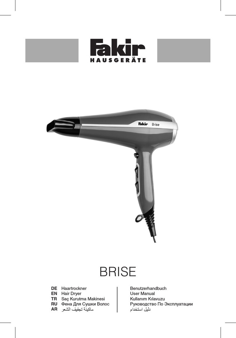 Fakir BRISE User manual