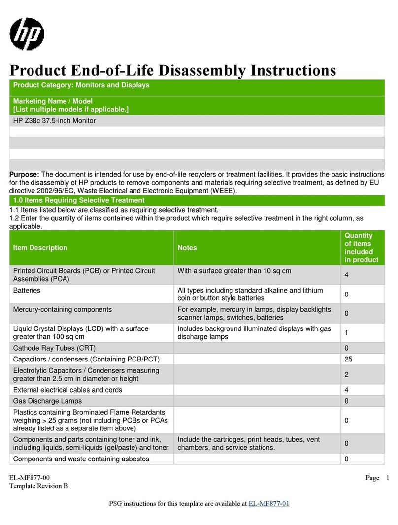 HP Z38c Installation instructions