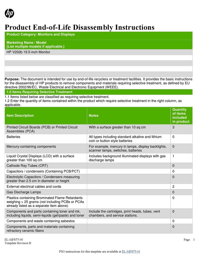 HP V202b Installation instructions HP V202b Installation instructions