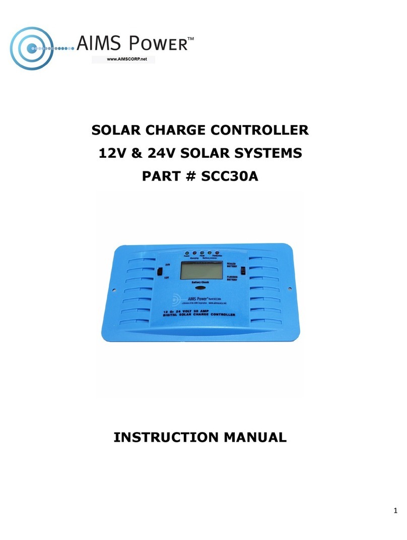 AIMS Power SCC-30A MPPT instruction manual