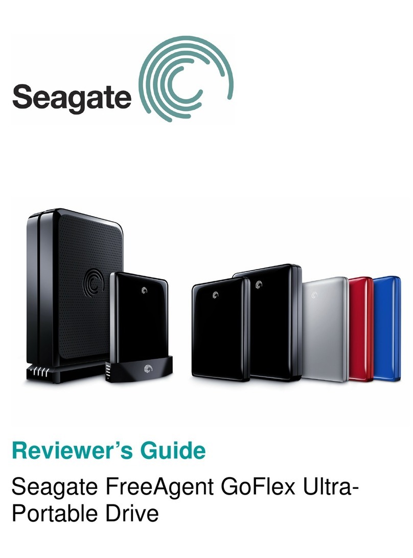 Seagate FreeAgent GoFlex Series User manual