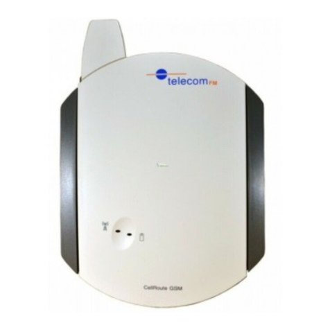 Telecom FM CELLROUTE-GSM Operation manual
