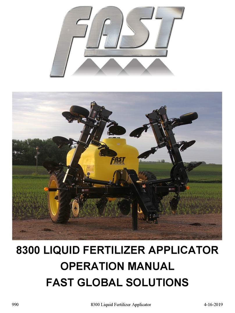 Fast 8300 Operation manual