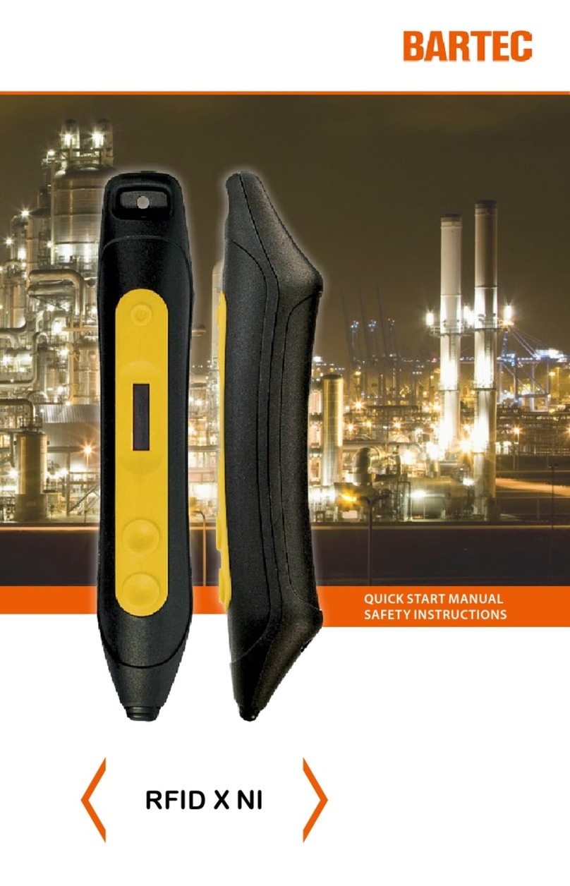 Bartec RFID X NI Quick start manual