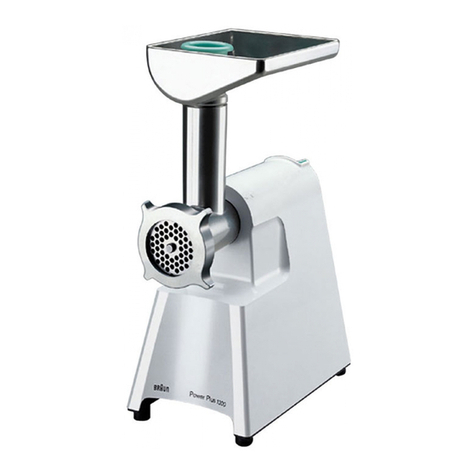 Braun Power Plus G 1500 manual