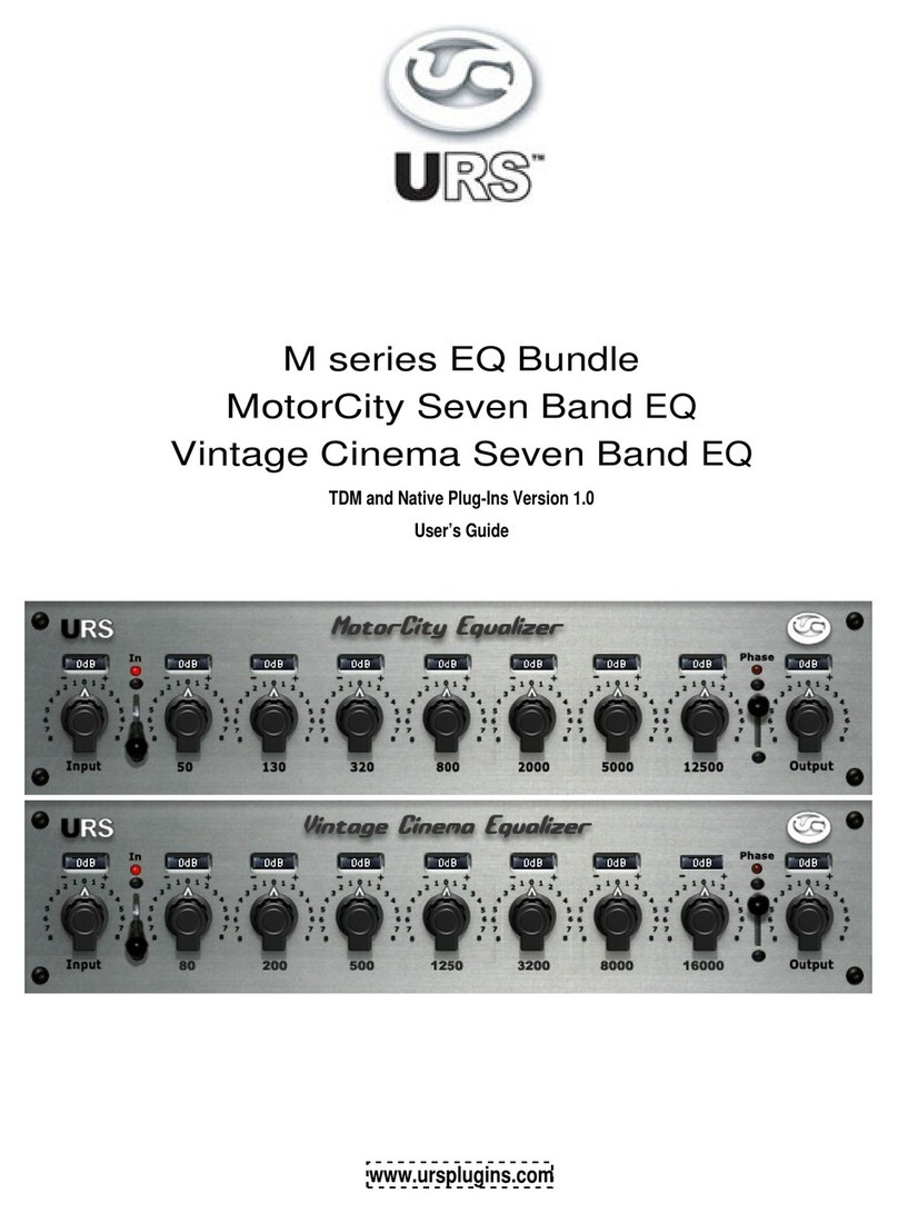 URS M Series User manual