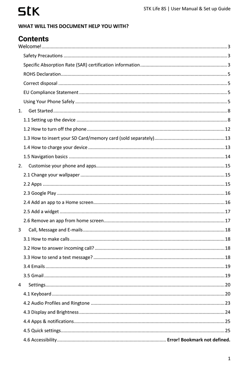 STK Professional Audio Life 8S User manual STK Professional Audio Life 8S User manual