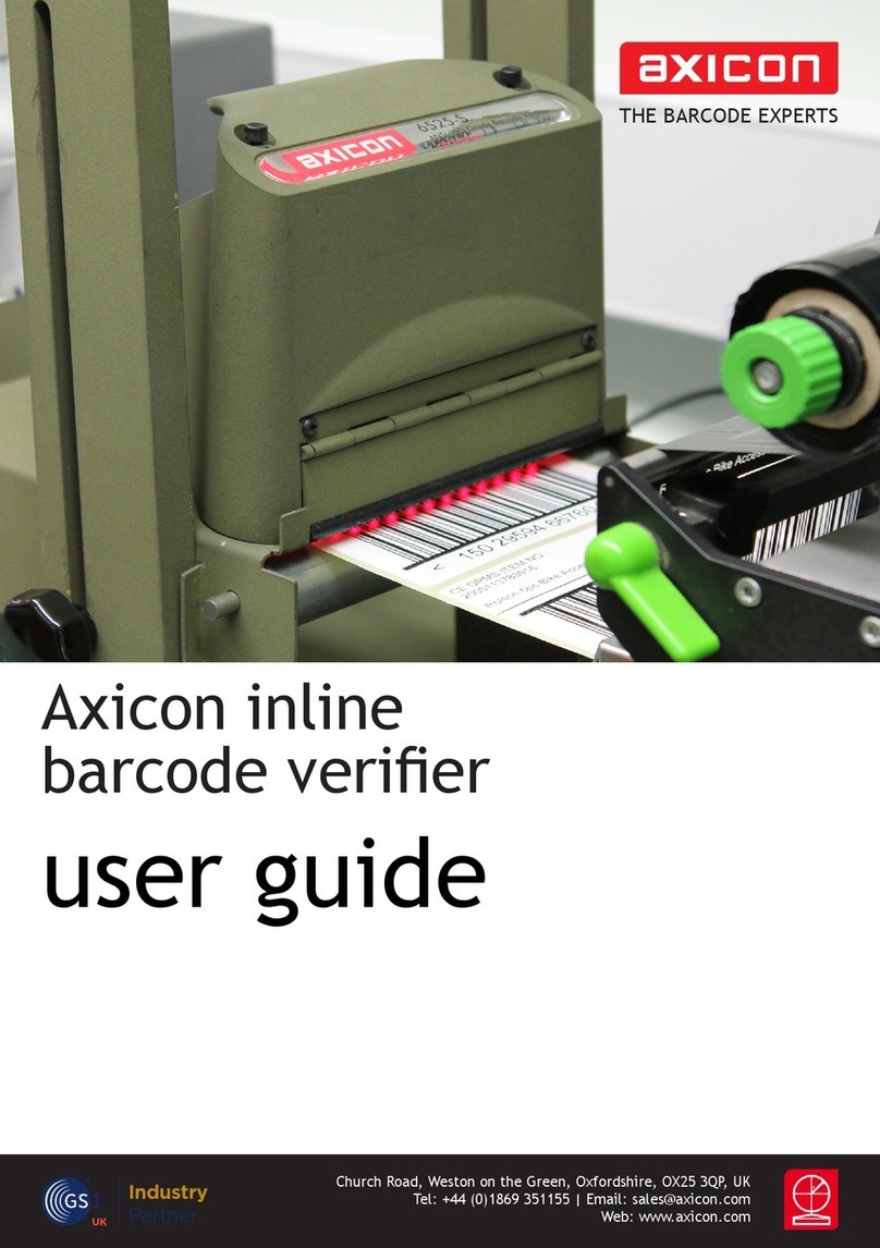 Axicon 6525-S User manual Axicon 6525-S User manual