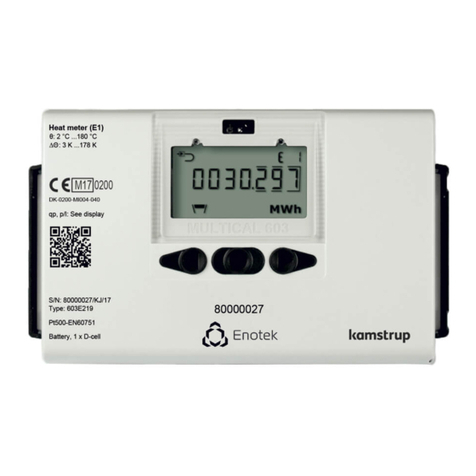 Kamstrup MULTICAL 603 manual