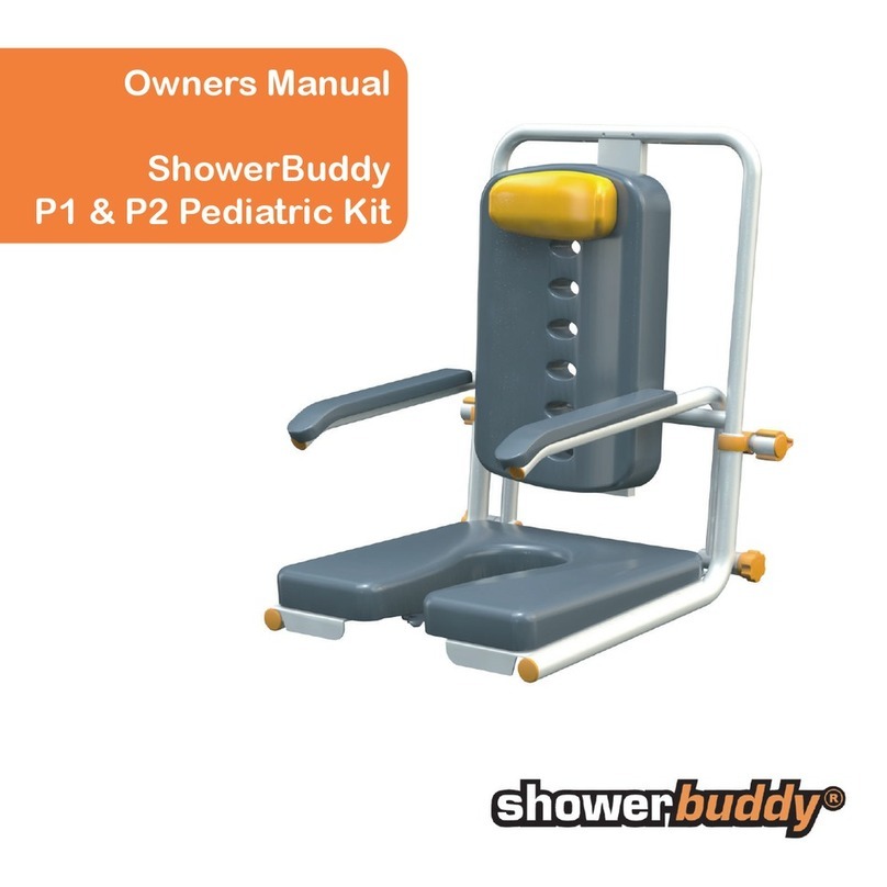 Showerbuddy P1 User manual