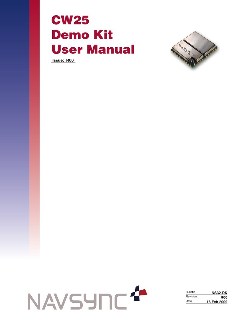 NAVSYNC CW25 user manual