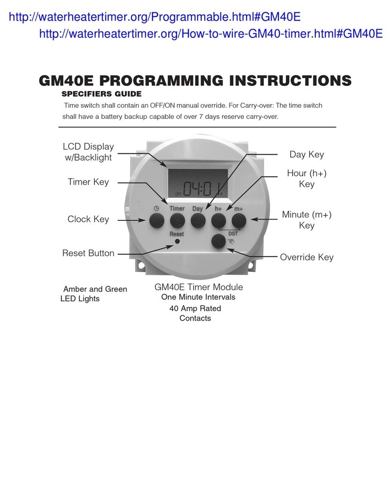 Grasslin GM40E Installation manual