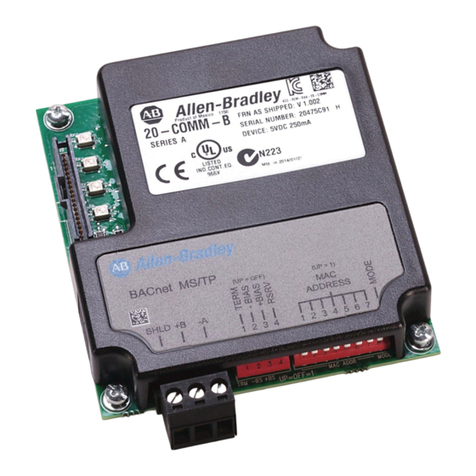 Rockwell Automation Allen-Bradley PowerFlex 20-COMM-B user manual Rockwell Automation Allen-Bradley PowerFlex 20-COMM-B user manual