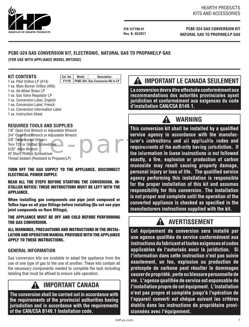 IHP PCBE-324 User manual
