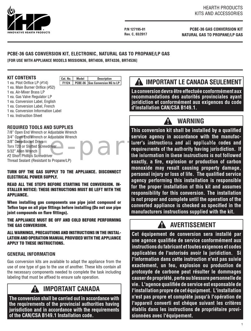 IHP PCBE-36 User manual