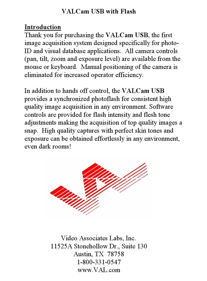 VAL VALCam Pro user guide