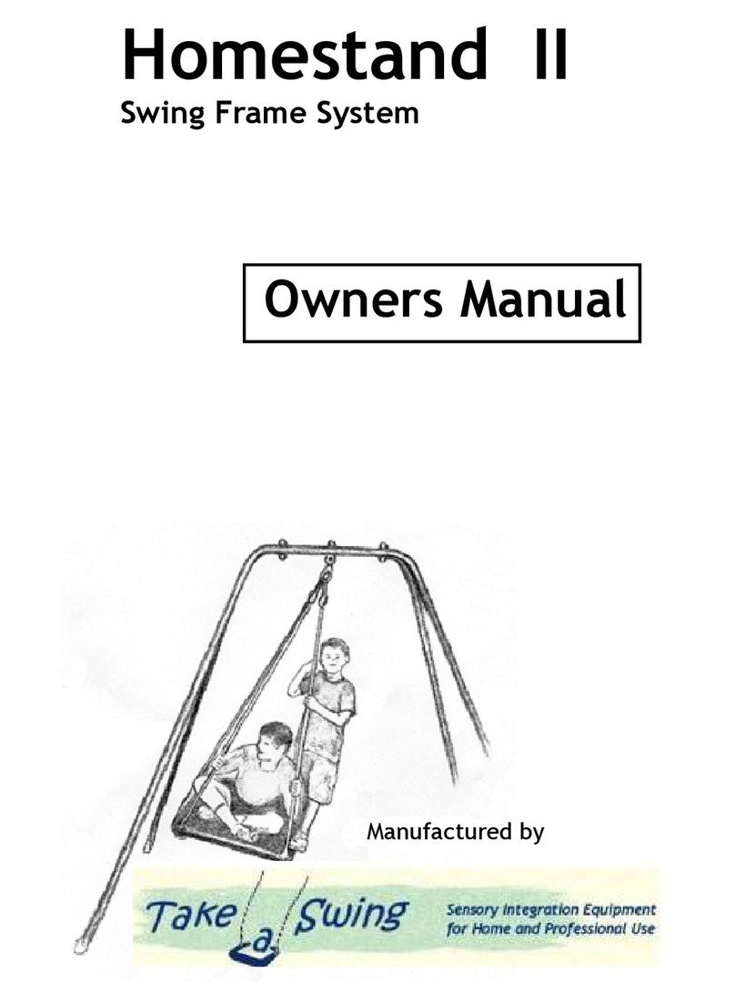 Take a Swing HOMESTAND II owner's manual