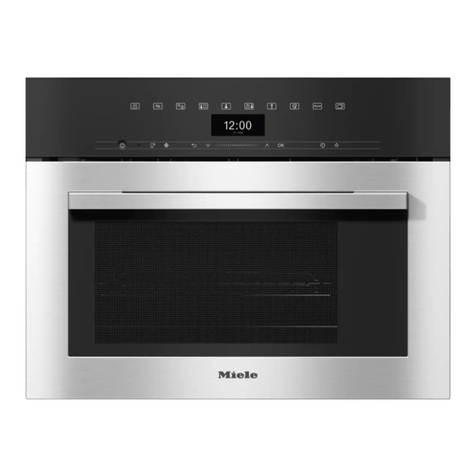 Miele DGM 7340 User manual
