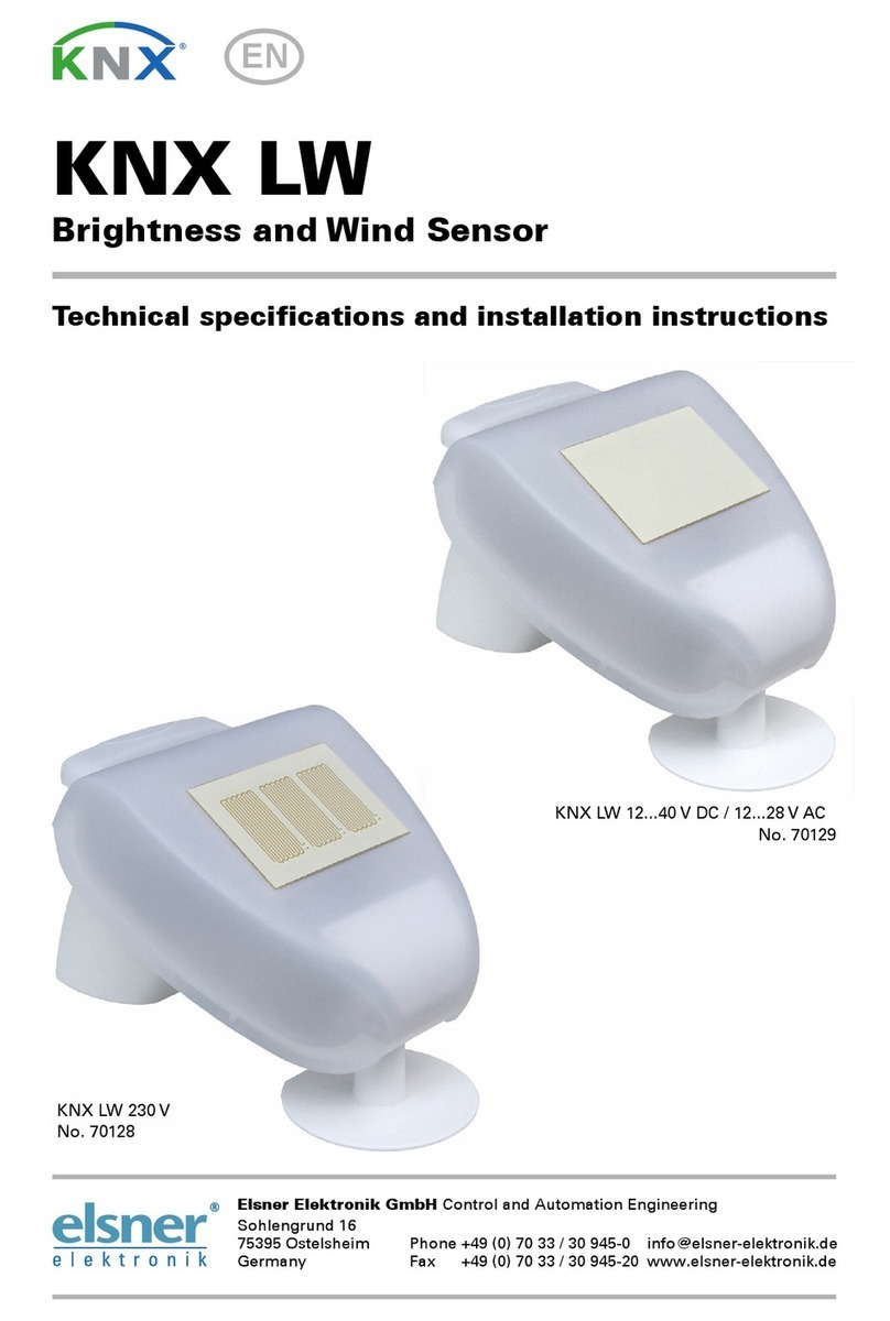 Elsner KNX LW Series Technical specifications and installation instructions