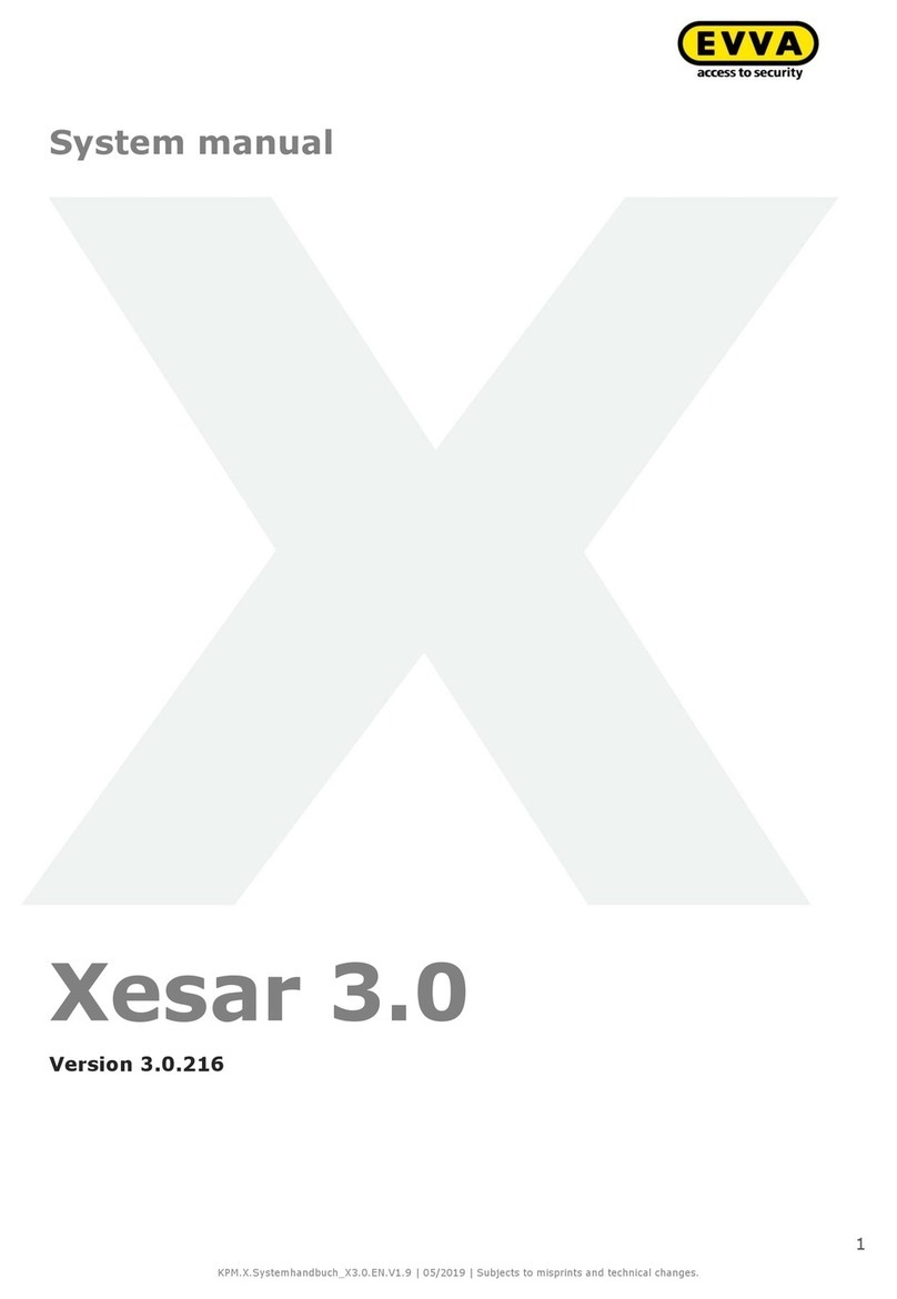 EVVA Xesar 3.0 System manual