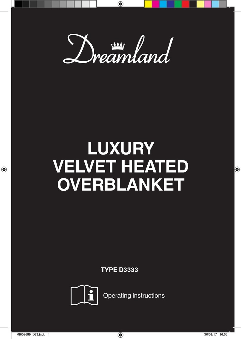 Dreamland D3333 operating instructions