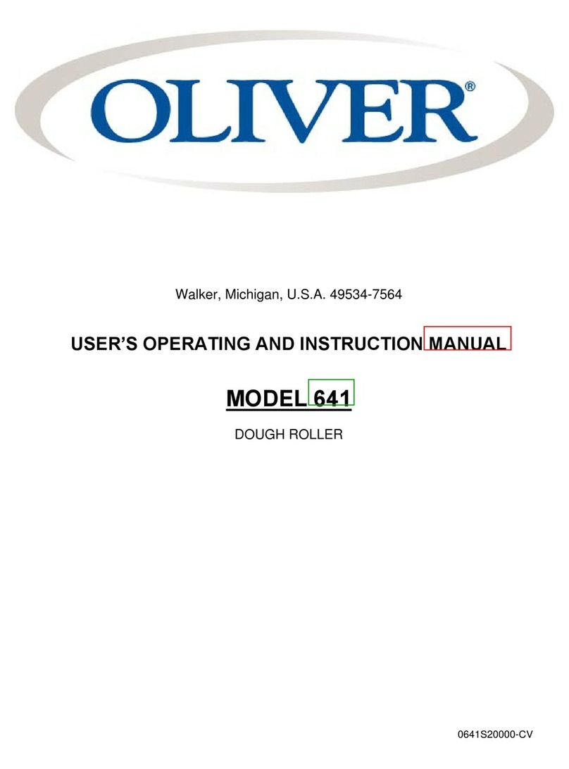 Oliver 641 User's operating and instruction manual