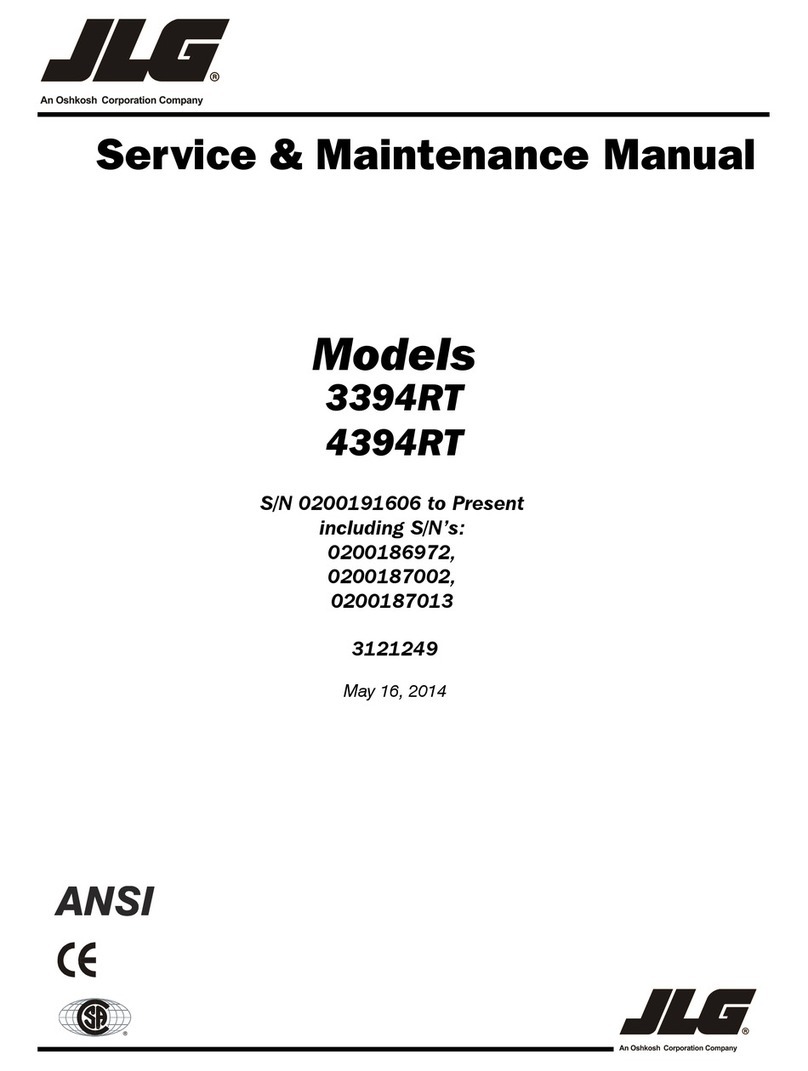 Oshkosh Corporation JLG 3394RT User manual